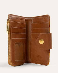 ALTERNATE VIEW OF LOOK WEST CANYON WALLET IN TAN HARDING image number 3