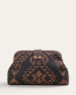 ALTERNATE VIEW OF ECHO BAY HERITAGE COLLECTION CLUTCH IN NOIR image number 2
