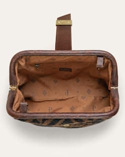 ALTERNATE VIEW OF ECHO BAY HERITAGE COLLECTION CLUTCH IN NOIR image number 4