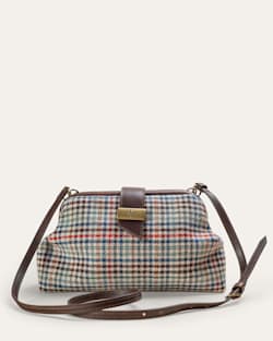 ALTERNATE VIEW OF CAMEL BRIGHTS HERITAGE CLUTCH IN MULTI CHECK image number 3
