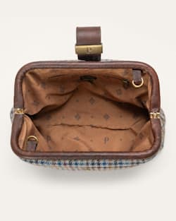 ALTERNATE VIEW OF CAMEL BRIGHTS HERITAGE CLUTCH IN MULTI CHECK image number 4