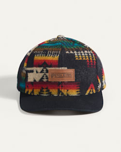 ALTERNATE VIEW OF PENDLETON WOOL SIX PANEL HAT IN BLACK CHIEF JOSEPH image number 3