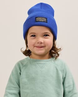 CHILDREN'S PENDLETON BEANIE IN ELECTRIC BLUE image number 1