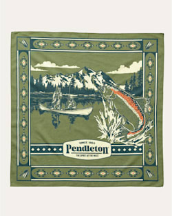 LAKESIDE BANDANA IN OLIVE image number 1