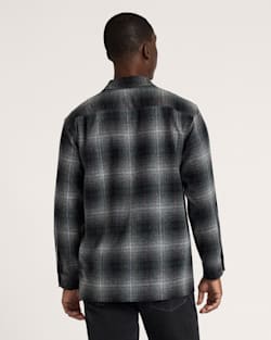 ALTERNATE VIEW OF MEN'S PLAID BOARD SHIRT IN GREY MIX MULTI PLAID image number 2