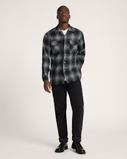 ALTERNATE VIEW OF MEN'S PLAID BOARD SHIRT IN GREY MIX MULTI PLAID image number 6