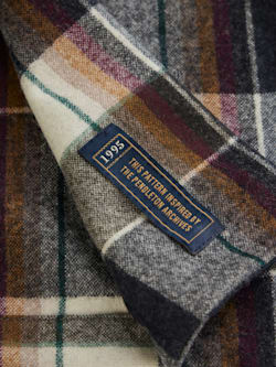 ALTERNATE VIEW OF MEN'S PLAID BOARD SHIRT IN BLACK MULTI PLAID image number 3