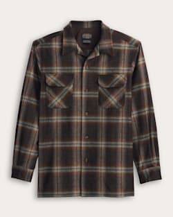 MEN'S PLAID BOARD SHIRT IN GREY MIX MULTI OMBRE image number 1