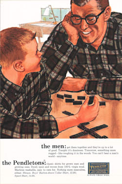 MEN'S PLAID BOARD SHIRT IN GREY MIX MULTI OMBRE image number 3