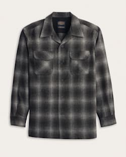 ALTERNATE VIEW OF PLAID BOARD SHIRT IN OXFORD MIX OMBRE image number 6