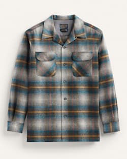 MEN'S PLAID BOARD SHIRT IN GREY MULTI PLAID image number 1