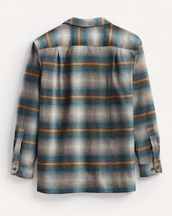 ALTERNATE VIEW OF MEN'S PLAID BOARD SHIRT IN GREY MULTI PLAID image number 2