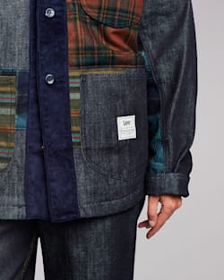 ALTERNATE VIEW OF LEE X PENDLETON PATCHWORK CHORE JACKET IN PATCHWORK image number 5