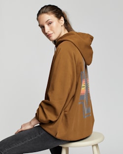 ALTERNATE VIEW OF LIMITED EDITION HOODIE IN TAN HARDING image number 5