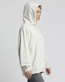 ALTERNATE VIEW OF LIMITED EDITION HOODIE IN IVORY HARDING image number 3