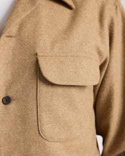ALTERNATE VIEW OF MEN'S BOARD SHIRT IN TAN MIX image number 4