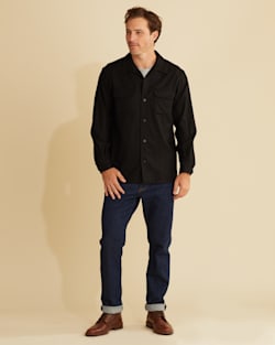 ALTERNATE VIEW OF MEN'S BOARD SHIRT IN BLACK image number 2