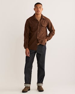 MEN'S BOARD SHIRT IN RUST image number 1
