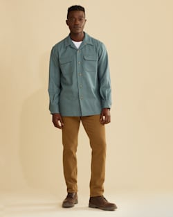ALTERNATE VIEW OF MEN'S BOARD SHIRT IN DUSTY BLUE image number 5
