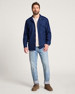 ALTERNATE VIEW OF MEN'S BOARD SHIRT IN BLUE image number 5