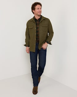 MEN'S BOARD SHIRT IN GREEN MIX image number 1