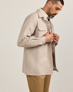 ALTERNATE VIEW OF MEN'S BOARD SHIRT IN NATURAL MIX image number 3