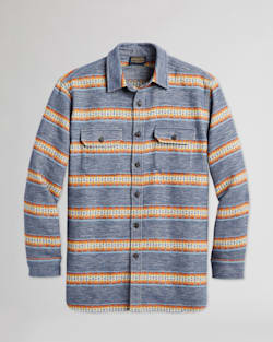 ALTERNATE VIEW OF MEN'S DOUBLESOFT DRIFTWOOD SHIRT IN BLUE PINTO MOUNTAINS image number 7