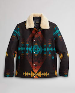 ALTERNATE VIEW OF MEN'S DIAMOND PEAK SILVERTON WOOL COAT IN OXFORD MIX image number 6