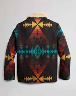 ALTERNATE VIEW OF MEN'S DIAMOND PEAK SILVERTON WOOL COAT IN OXFORD MIX image number 8