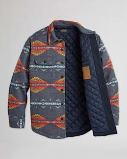 MEN'S PINTO MOUNTAINS JACQUARD QUILTED SHIRT JACKET