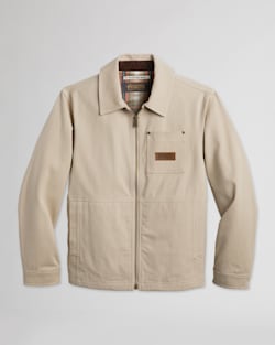 ALTERNATE VIEW OF MEN'S ADAMS CANVAS MECHANIC'S JACKET IN TAUPE image number 8