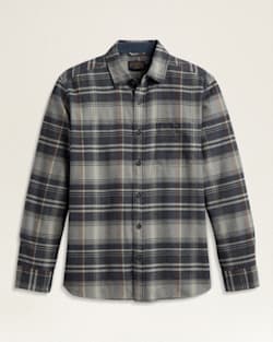 MEN'S FREMONT DOUBLE-BRUSHED FLANNEL SHIRT IN CHARCOAL/RUST/BLACK PLAID image number 1