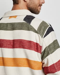 ALTERNATE VIEW OF MEN'S DOUBLESOFT GLACIER DRIFTWOOD SHIRT IN GLACIER STRIPE image number 5