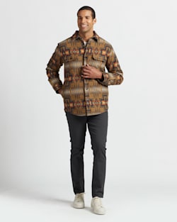 MEN'S HARDING JACQUARD QUILTED SHIRT JACKET