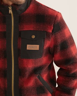 MEN'S LONE FIR STAND-COLLAR FLEECE JACKET | Pendleton