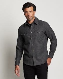 MEN'S SNAP-FRONT WESTERN CANYON SHIRT IN OXFORD MIX image number 1