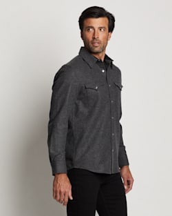 ALTERNATE VIEW OF MEN'S SNAP-FRONT WESTERN CANYON SHIRT IN OXFORD MIX image number 3