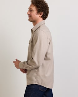 ALTERNATE VIEW OF MEN'S SNAP-FRONT WESTERN CANYON SHIRT IN NATURAL MIX image number 5