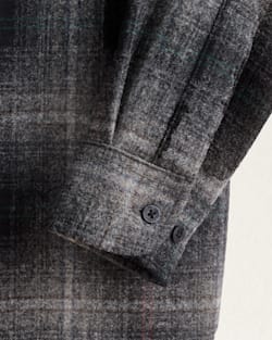 MEN'S PLAID LODGE SHIRT IN GREY MIX MULTI PLAID image number 3