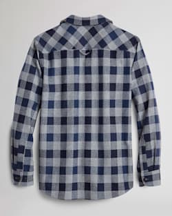 ALTERNATE VIEW OF MEN'S WESTON SHIRT IN BLUE/NAVY CHECK image number 2