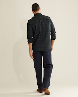 ALTERNATE VIEW OF SIR PENDLETON MERINO SHIRT IN BLACK WATCH TARTAN image number 3