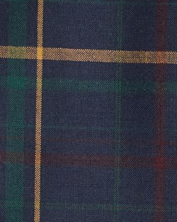 ALTERNATE VIEW OF SIR PENDLETON MERINO SHIRT IN GOLD/NAVY WINDOWPANE image number 2