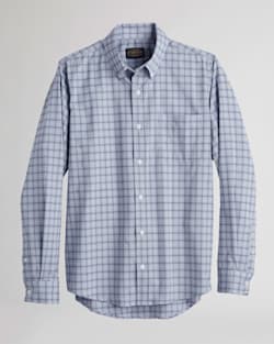 MEN'S EVERGREEN STRETCH MERINO SHIRT IN BLUE/NAVY PLAID image number 1