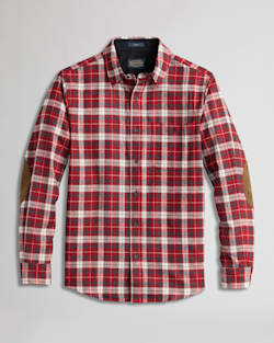 MEN'S PLAID TRAIL SHIRT IN RED/SLATE PLAID image number 1