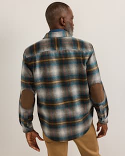 ALTERNATE VIEW OF MEN'S PLAID TRAIL SHIRT IN GREY MULTI PLAID image number 2