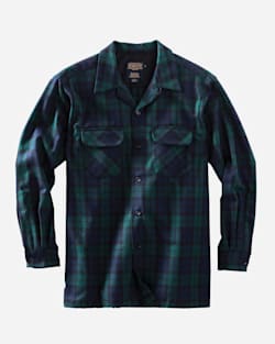 MEN'S FITTED PLAID BOARD SHIRT