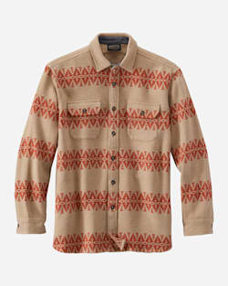 MEN'S DOUBLESOFT FLANNEL DRIFTWOOD SHIRT image number 1