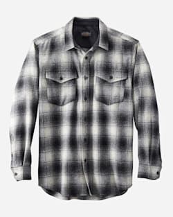 ALTERNATE VIEW OF GUIDE SHIRT IN NATURAL/BLACK PLAID image number 6