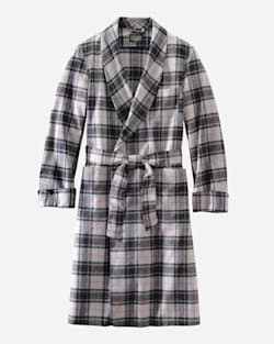 MEN'S WASHABLE WHISPERWOOL ROBE IN MOFFAT TARTAN image number 1