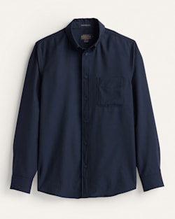 MEN'S MILL MERINO SHIRT IN DARK NAVY image number 1